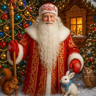 New Year Greeting from Santa Claus