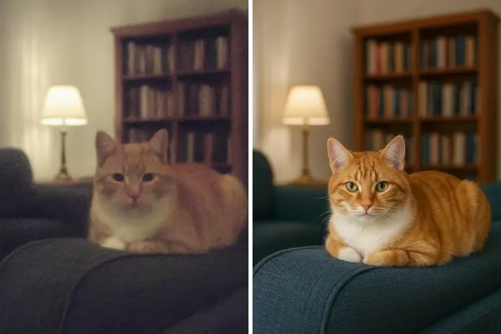 Improve Photo Quality Online with AI