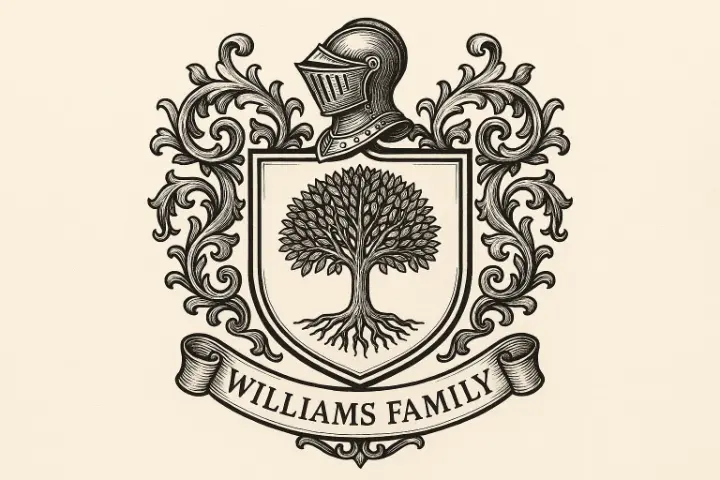 AI Family Coat of Arms Generator