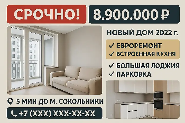 Avito Ad Infographic Creator