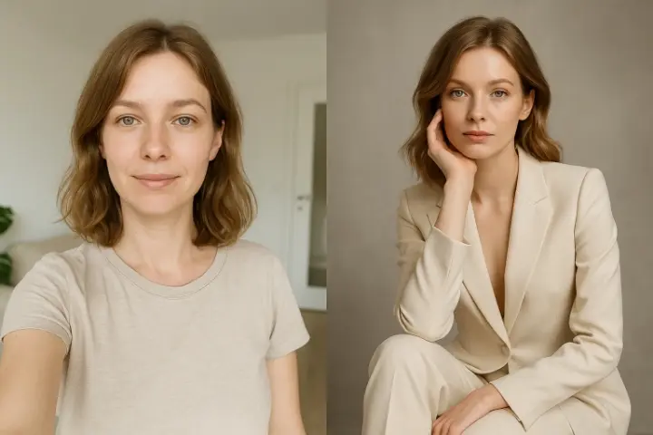 AI Photoshoot Online from Your Photo