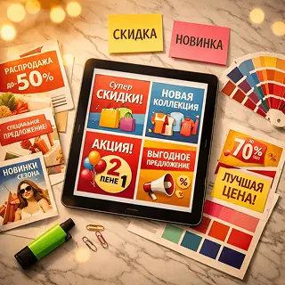 Рекламный текст